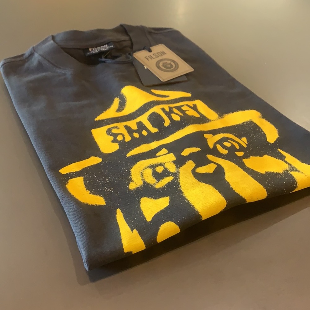 C.C. Filson Smokey Bear Short-Sleeve T-Shirt, NEW